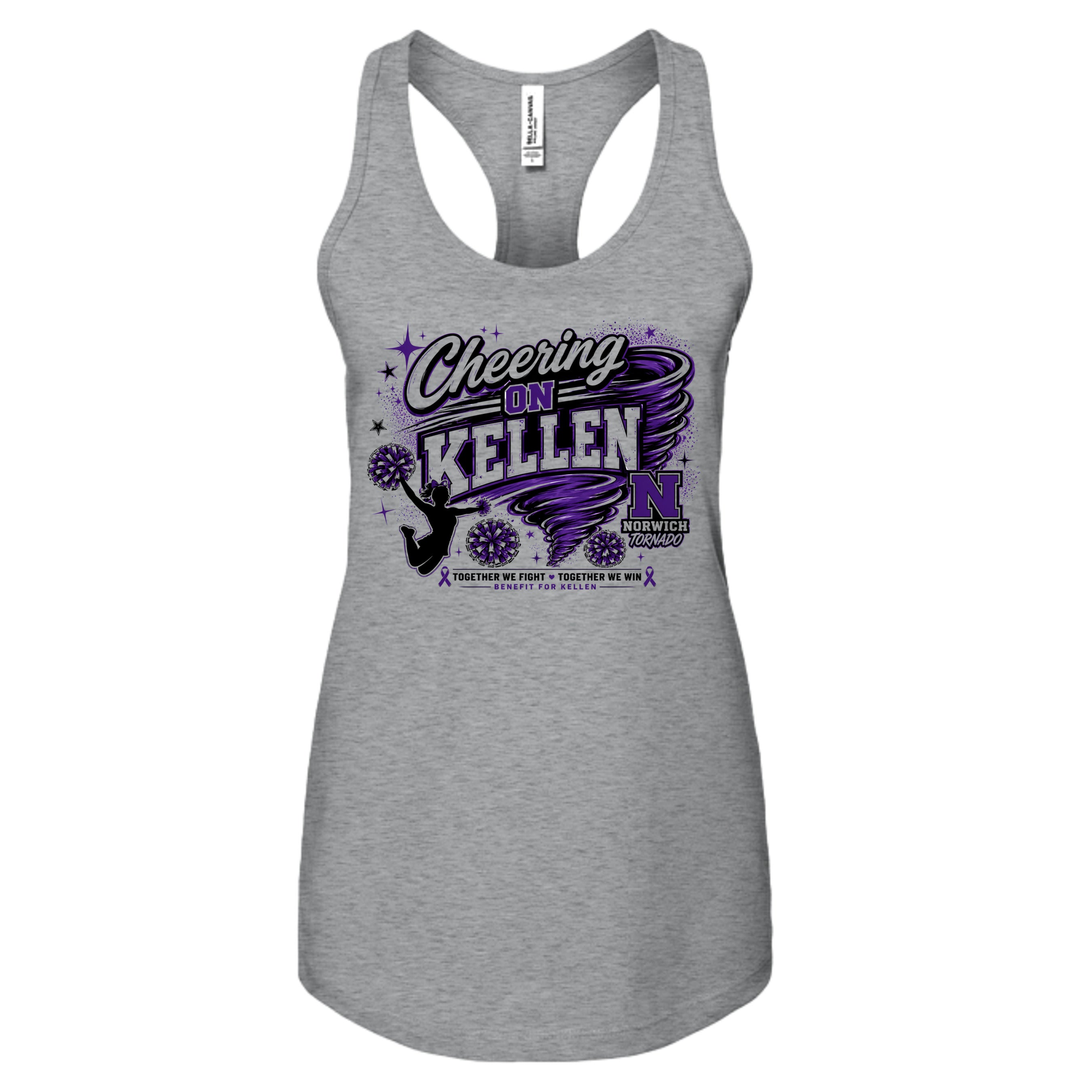 ATHLETIC HEATHER - B6008 - FRONT